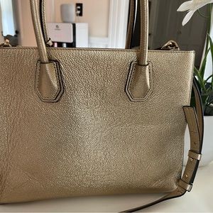 Gold Michael Kors Purse